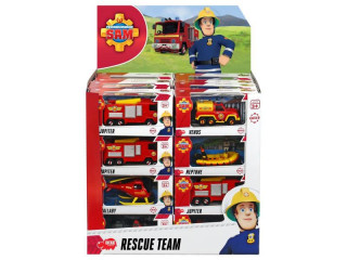 Požárník Sam Autíčko kovové 1:64 - mix variant
