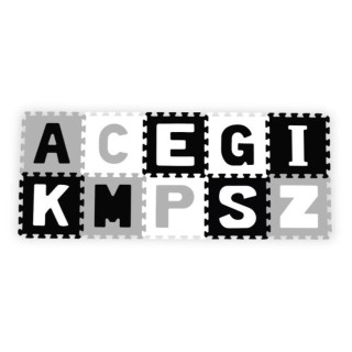 Babyono Pěnové puzzle Abeceda 10 ks, 6 m +