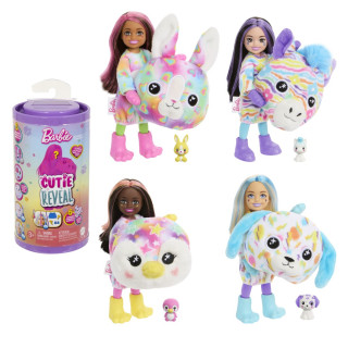 Barbie cutie reveal Chelsea barevné sny Mattel