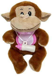 Interaktivní opička s lahvičkou Steppos