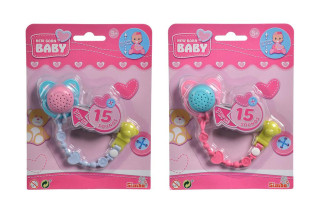 Klips s dudlíkem se zvuky