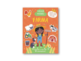 Velké samolepky a aktivity Farma