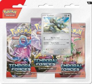 Pokémon TCG: SV05 Temporal Forces - 3 Blister Booster