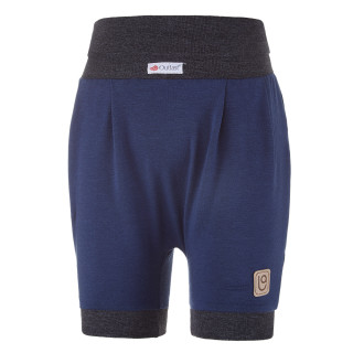 Šortky tenké harémky Outlast® UPF 50+ tm. modré Little Angel 