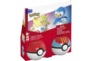 Mega Pokémon Pokéball - Piplup & Togepi