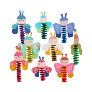 Kreativní sada První skládání Broučci a Motýli závěsná dekorace Craft Kit Haba