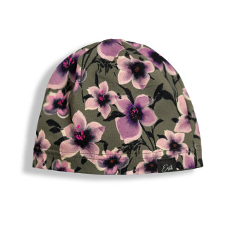 Jarní čepice Purple flower - zelená Esito