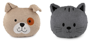 Dekorační polštář plyšový zvířátko