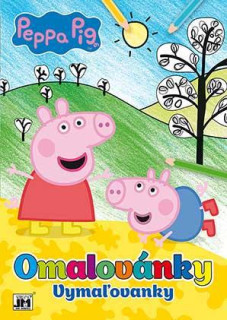 Omalovánky A4 - Prasátko Peppa