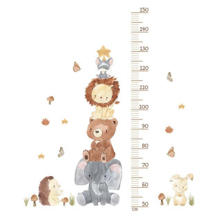 Nástěnné samolepky do dětského pokoje, Animal Pyramid Sipo