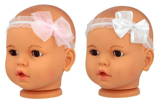 Dívčí čelenka s mašlí, tenká