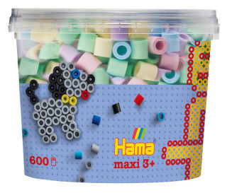 Mix korálky v tubě 600 ks MAXI