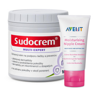 Krém na bradavky Philips AVENT 30 ml + Sudocrem 250 g