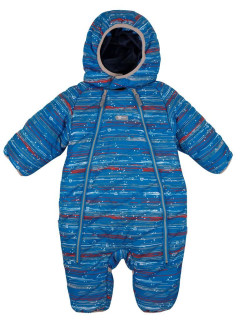 Kojenecká kombinéza Gmini Geny MODRÝ POTISK