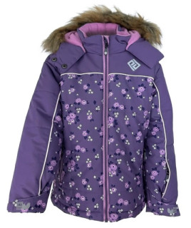 Dívčí bunda lyžařská zimní Pidilidi