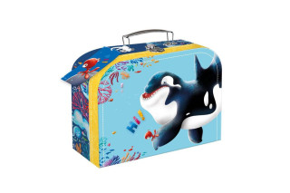 Kufřík/Kufr školní papírový Hi! 25x18x9 cm