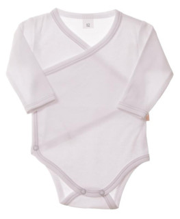 Body dl. rukáv zavinovací RIB MKCool Bílé Vel. 56