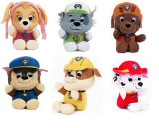 Tlapková patrola plyšáci 8 cm