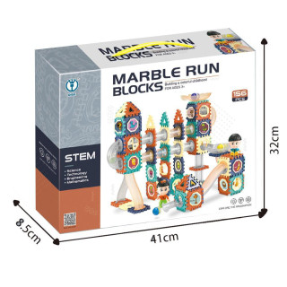 Kuličkodráha magnetická 156 ks