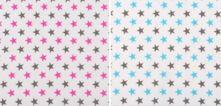 Ochranný límec mantinel (100% bavlna + molitan) Hvězdičky