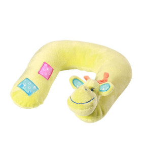 Cestovní polštářek - plyšový nákrčník Žirafka