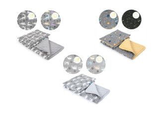 Dětská deka (75x100 cm ) + polštářek (30x45 m) Ceba Candy Andy