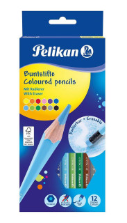 Pelikan - Pastelky gumovatelné 12ks