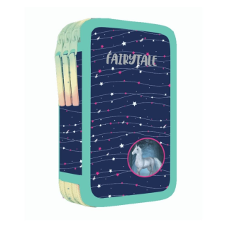 Penál 3 patrový prázdný OXY Style Mini Unicorn pattern