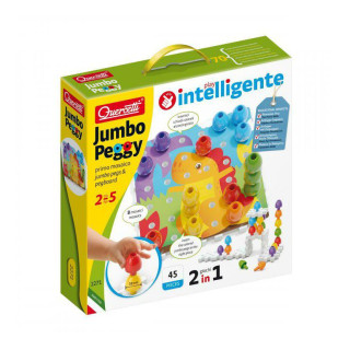 Jumbo Peggy jumbo pegs & pegboard – mozaika s velkými kolíčky