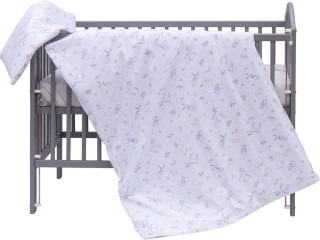 Povlečení do postýlky 2 dílné, 90 x 120 cm, Luka Scarlett