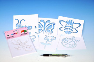 Šablony na malování voskovky magické - LÉTO