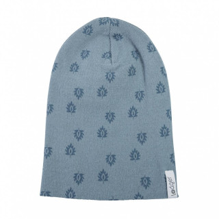 Čepička Beanie Print Rib LODGER - Ocean