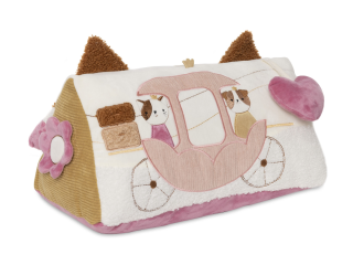 Polštářek trojhranný s aktivitami Flower Fairies Jollein