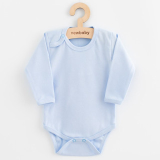 Kojenecké celorozepínací body Classic II modré New Baby