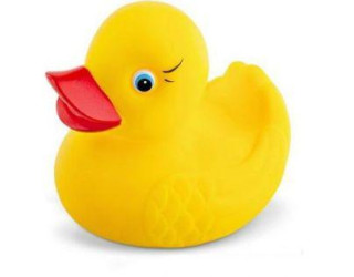 Kačenka pískací MAXI gumová 15cm 0m+