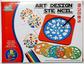 Šablony na kreslení + 6ks šablon