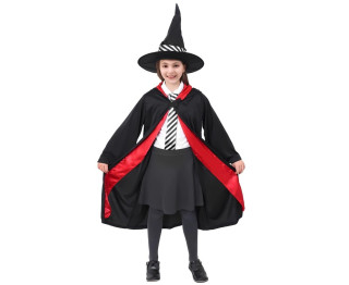 Kostým Kouzelník/Kouzelnice 130/140 cm