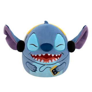 Squishmallows Disney Stitch se sluchátky, 25 cm