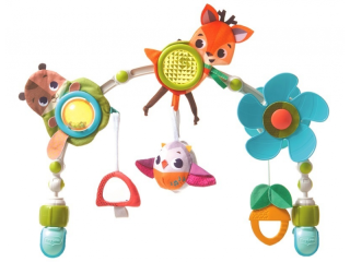 Hudební hrazda na kočárek Into the Forest Tiny Love