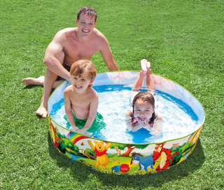 Samonosný bazén INTEX 58475 Medvídek Pú 122x25 cm