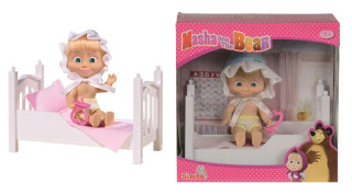 Panenka Máša s postýlkou