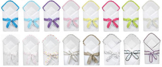 Babyrenka Rychlozavinovačka 80x80 s mašlí