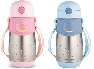 Termolahev se silikonovou slámkou 300 ml Canpol