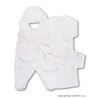 Soupravička 5-ti dílná bílá vel. 56 