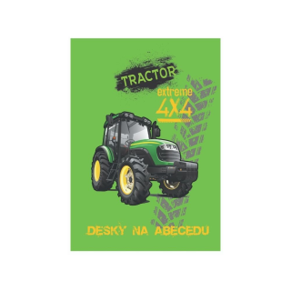 Desky na abecedu Traktor