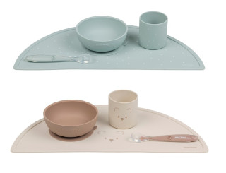 Set jídelní silikonový 4 ks Nattou