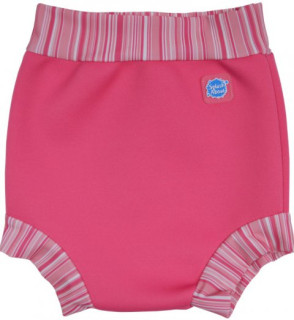 Plavky Happy Nappy - VZOR RŮŽOVÁ