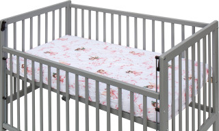 Prostěradlo do postýlky Víla 120 x 60 cm růžové Scarlett