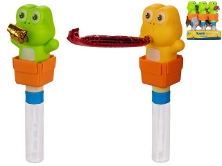 Bublifuk žába s párty frkačkou 22,5 cm