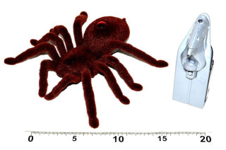 Chlupatý pavouk RC na dálkové ovládání 15 cm